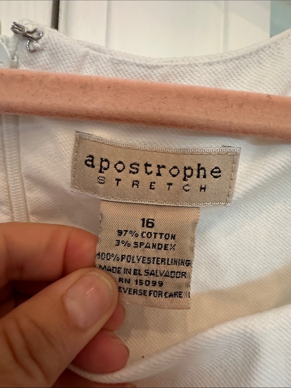 Apostrophe White Square-Neck Mini Sheath Dress - Picture 2 of 6